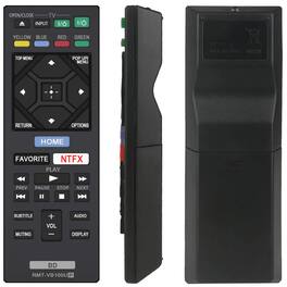 VINABTY - New RMT-VB201U Replaced Remote Control Fits for Blu-Ray BD Disc DVD Player BDP-BX370 BDP-S1700 BDP-S3700 UBP-X700 - Black