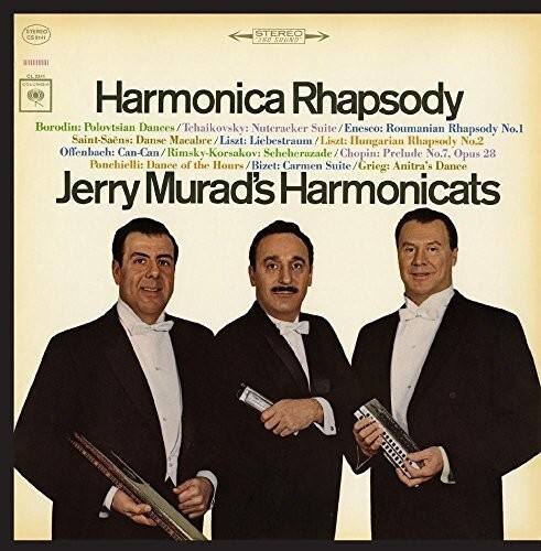 STEREO 941 STEREO 3KD SOUND

Harmonica Rhapsody

Borodin: Polovtsian Dances  
Tchaikovsky: Nutcracker Suite  
Enesco: Roumanian Rhapsody No.1  
Saint-Saens: Danse Macabre  
Liszt: Liebestraum  
Liszt: Hungarian Rhapsody No.2  
Offenbach: Can-Can  
Rimsky-Korsakov: Can-Can  
Rimsky-Korsakov: Scheherazade  
Chopin: Prelude No.7, Opus 28  
Ponchielli: Dance of the Hours  
Bizet: Carmen Suite  
Grieg: Anitra's Dance

Jerry Murad's Harmonicats