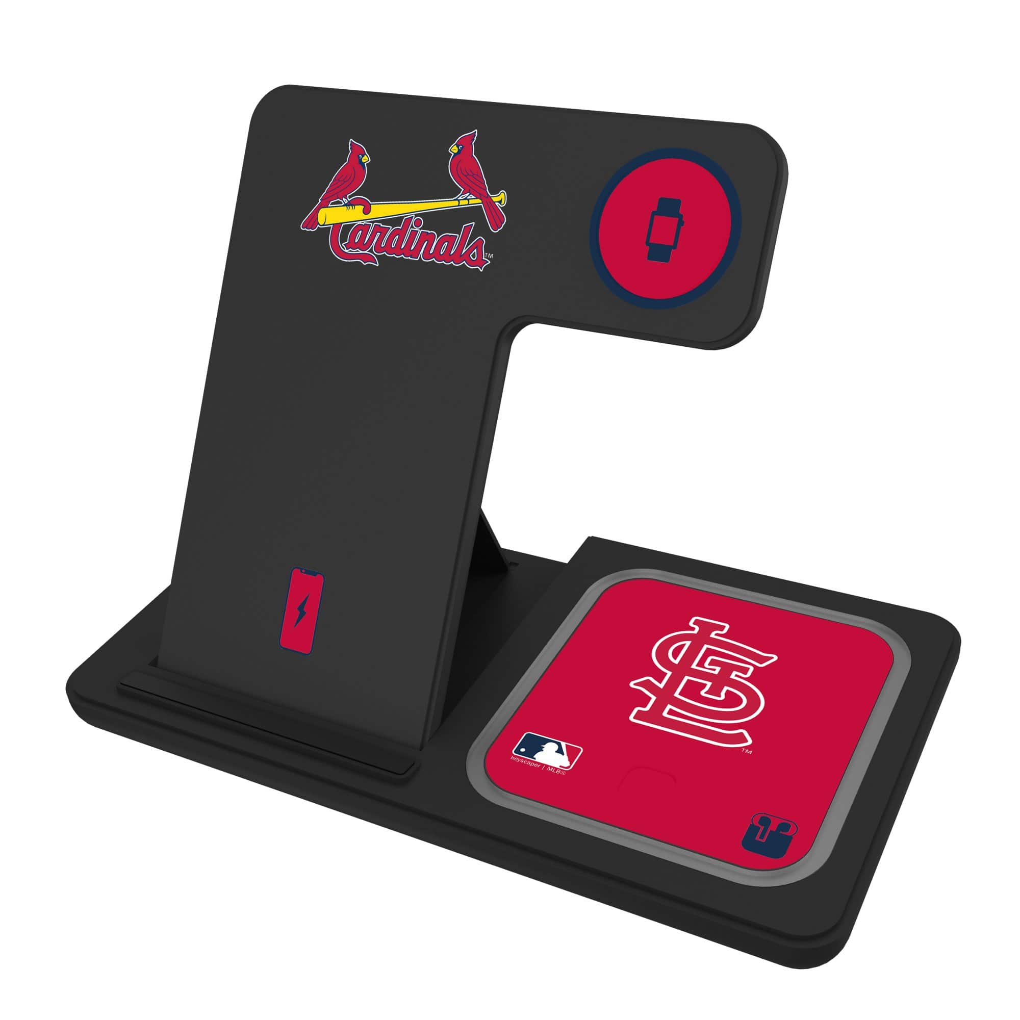 Keyscaper - 3-In-1 Wireless Charger - Multicolor