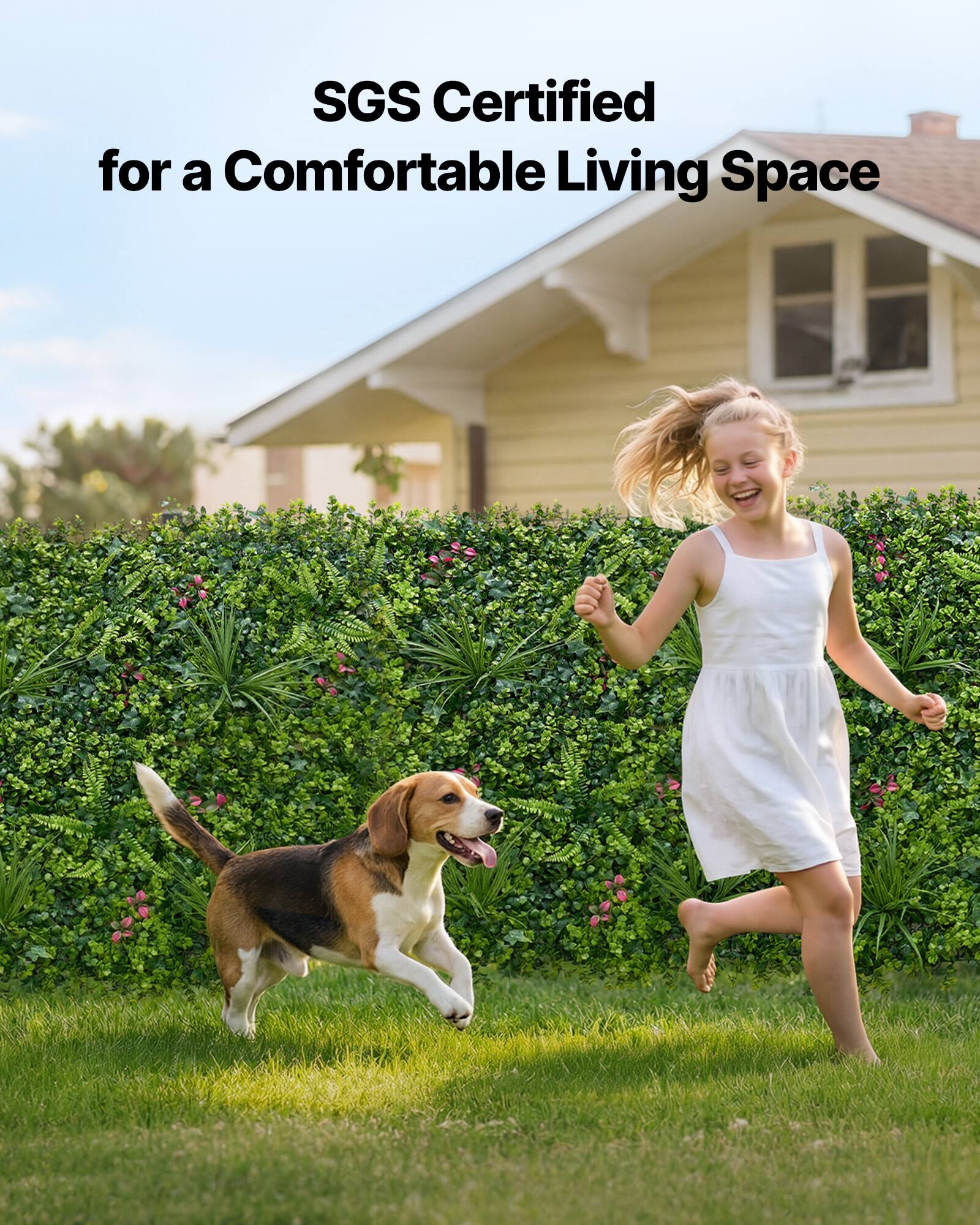 SGS Certified for a Comfortable Living Space