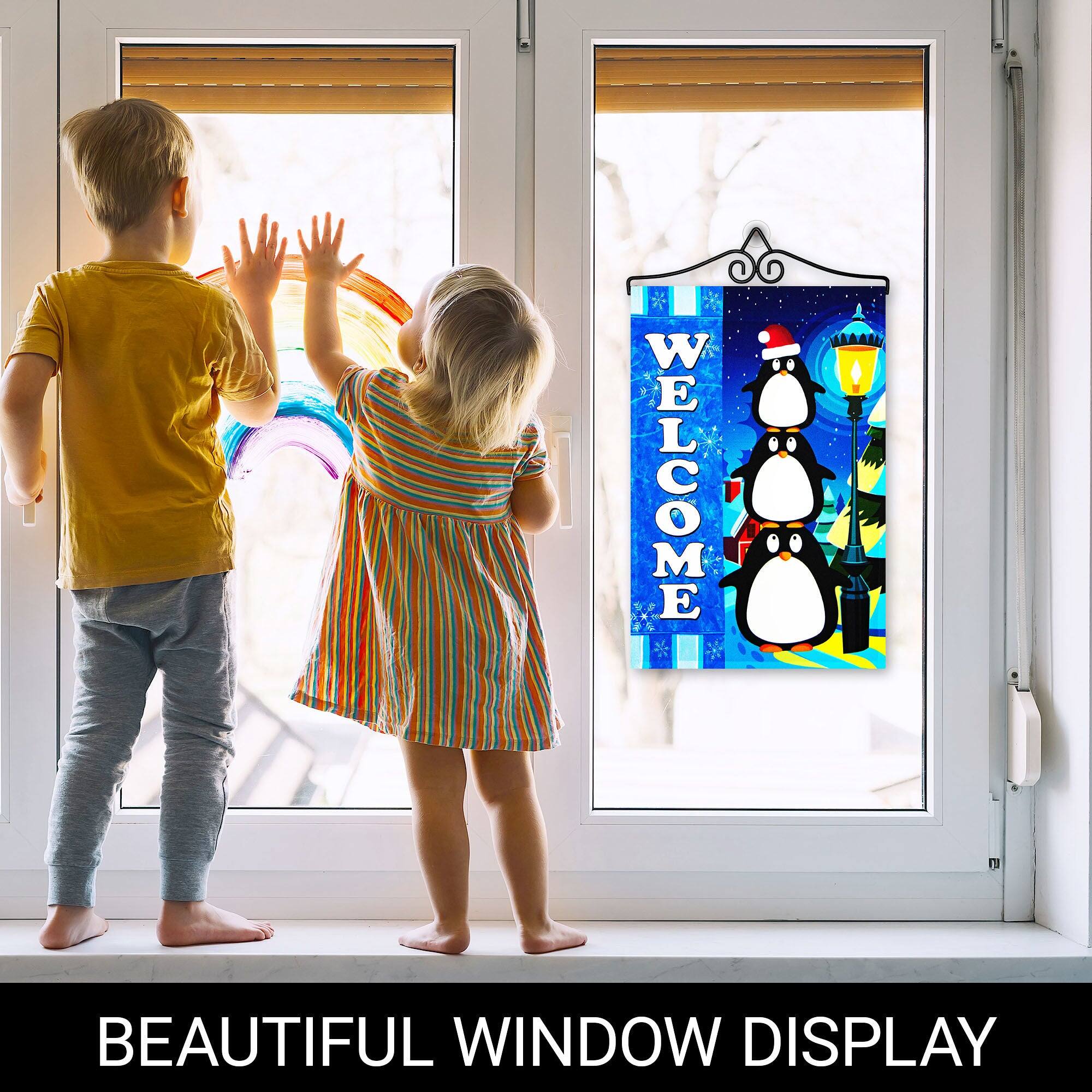 WELCOME BEAUTIFUL WINDOW DISPLAY