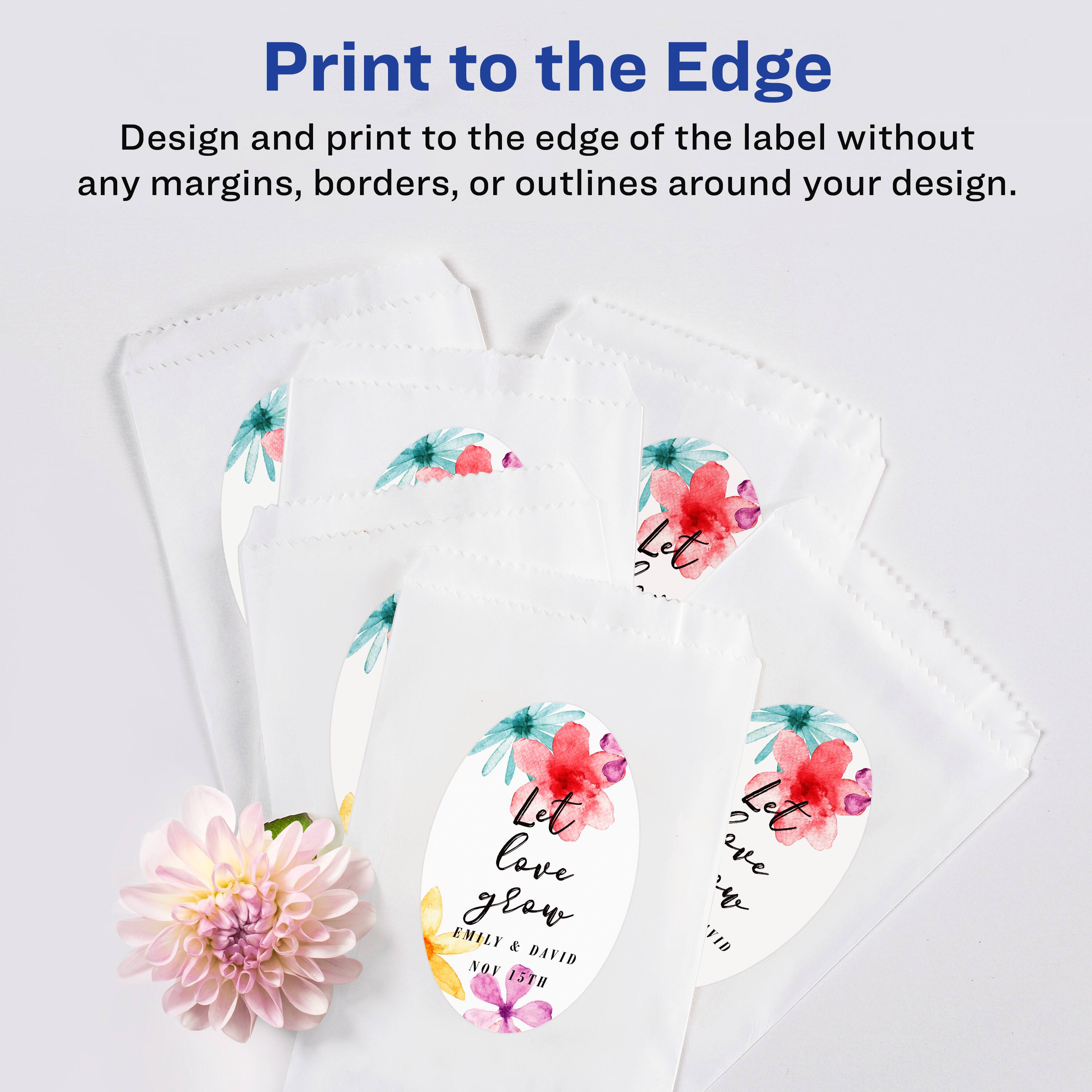 Print to the Edge

Design and print to the edge of the label without any margins, borders, or outlines around your design.

Let love EMILY glow & DAVID NOV 15TH