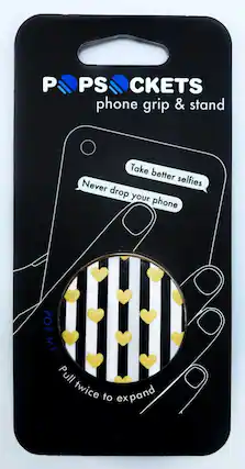 Popsockets
phone grip & stand
Take better selfies
Never drop your phone
POP ME!
Pull twice to expand