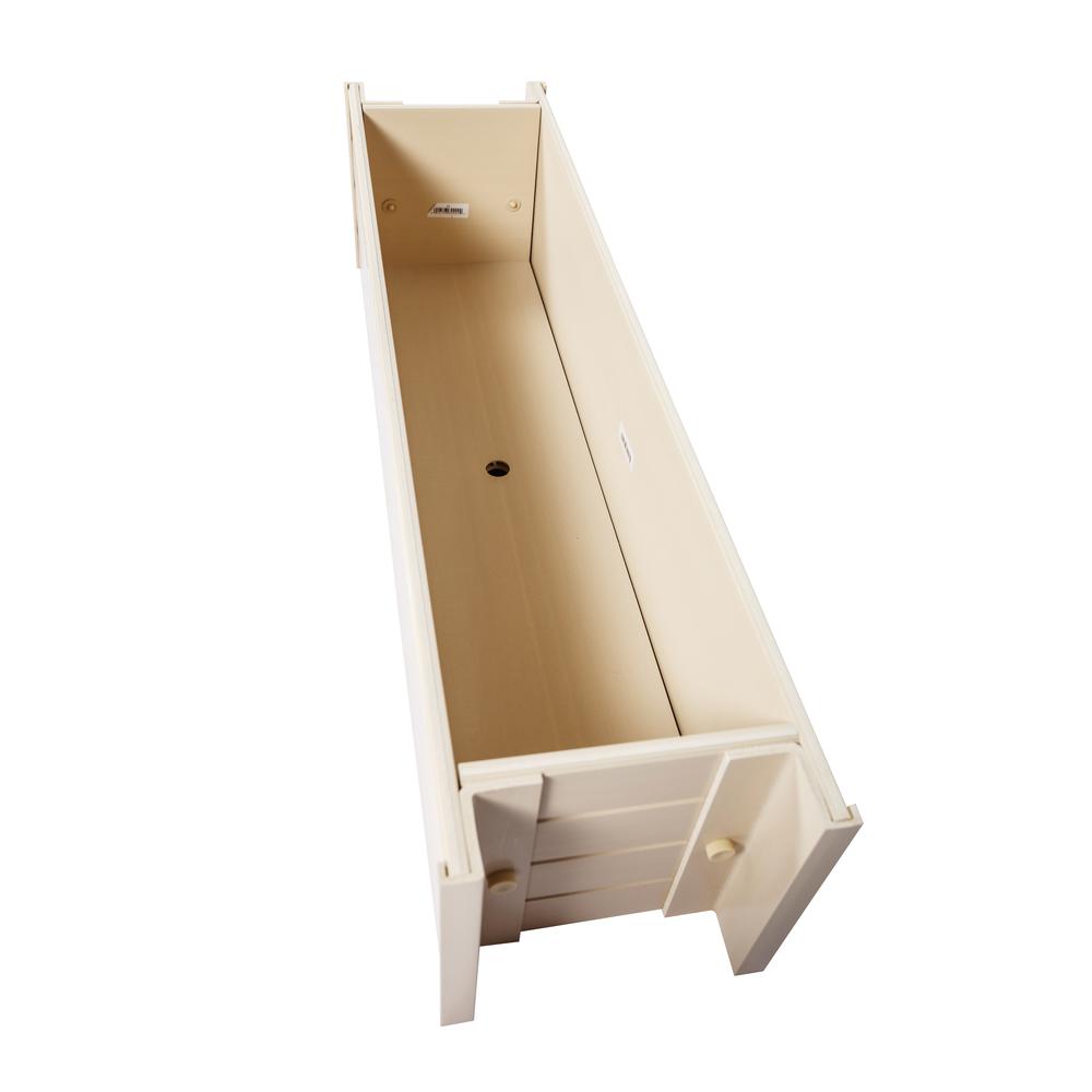 Angle. New Age Pet - 30" Window Box in Maple - Maple.