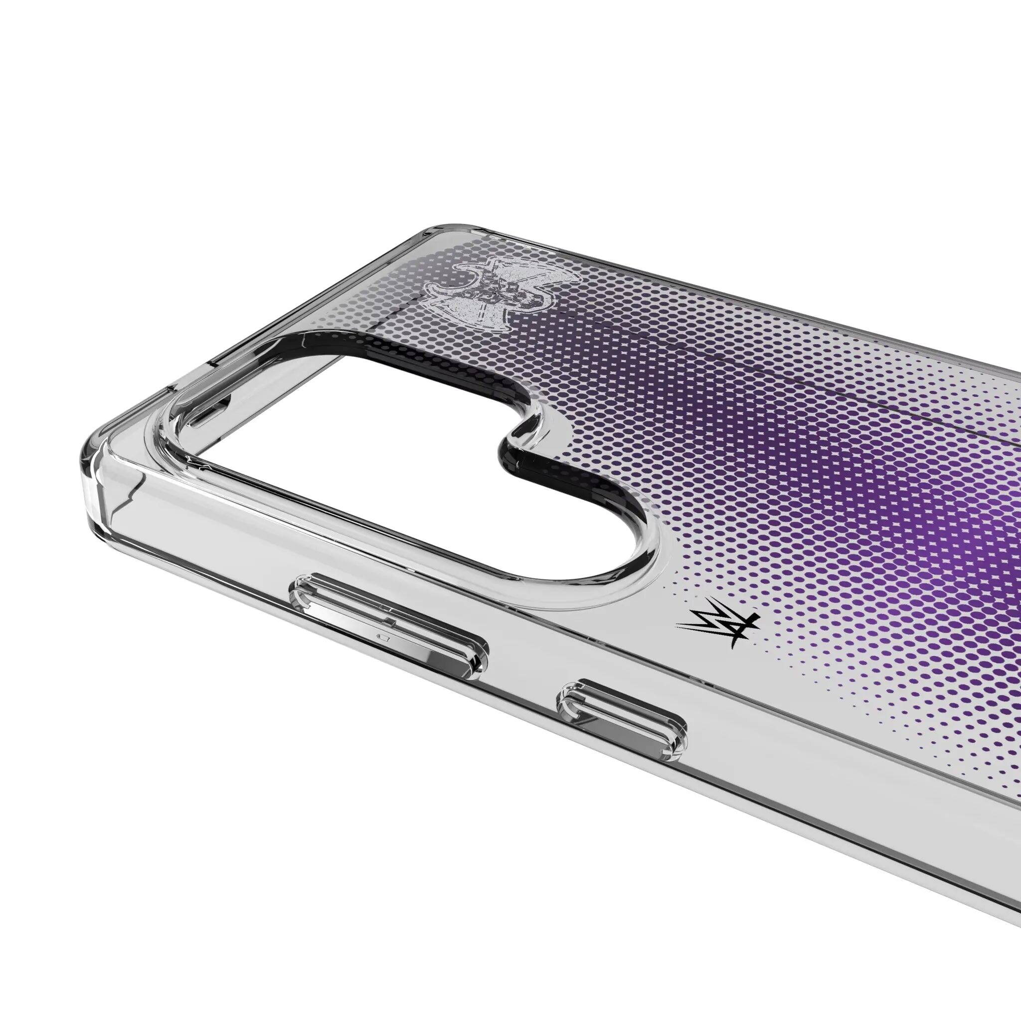 Left. Keyscaper - WWE Superstar Clear Phone Case - Samsung Galaxy S22+ - Undertaker.