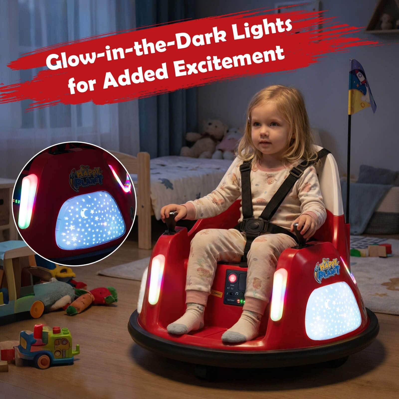 Glow-in-the-Dark Lights for Added Excitement