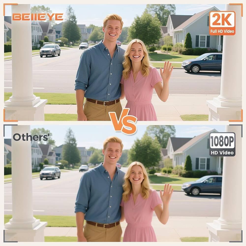 BEIIYE  
2K Full HD Video  
VS  
Others'  
1080P HD Video