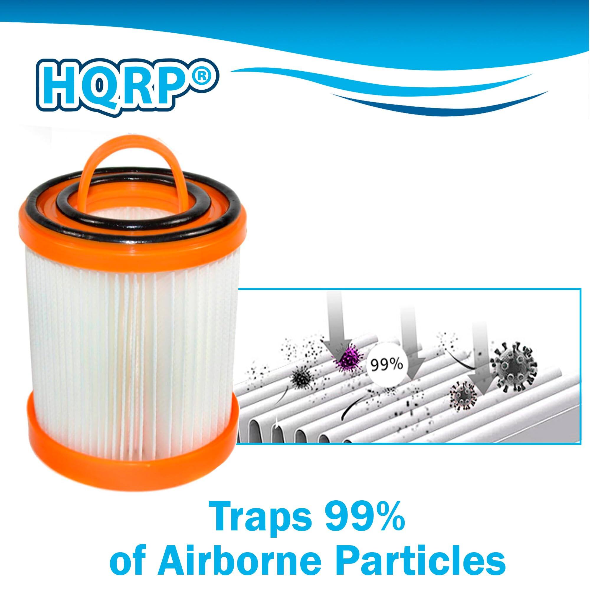 HQRP®  
Traps 99% of Airborne Particles