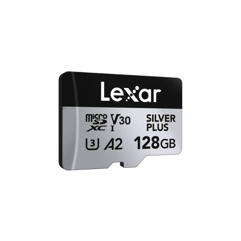 Lexar MicroSD V30 SILVER PLUS XC I A2 128GB