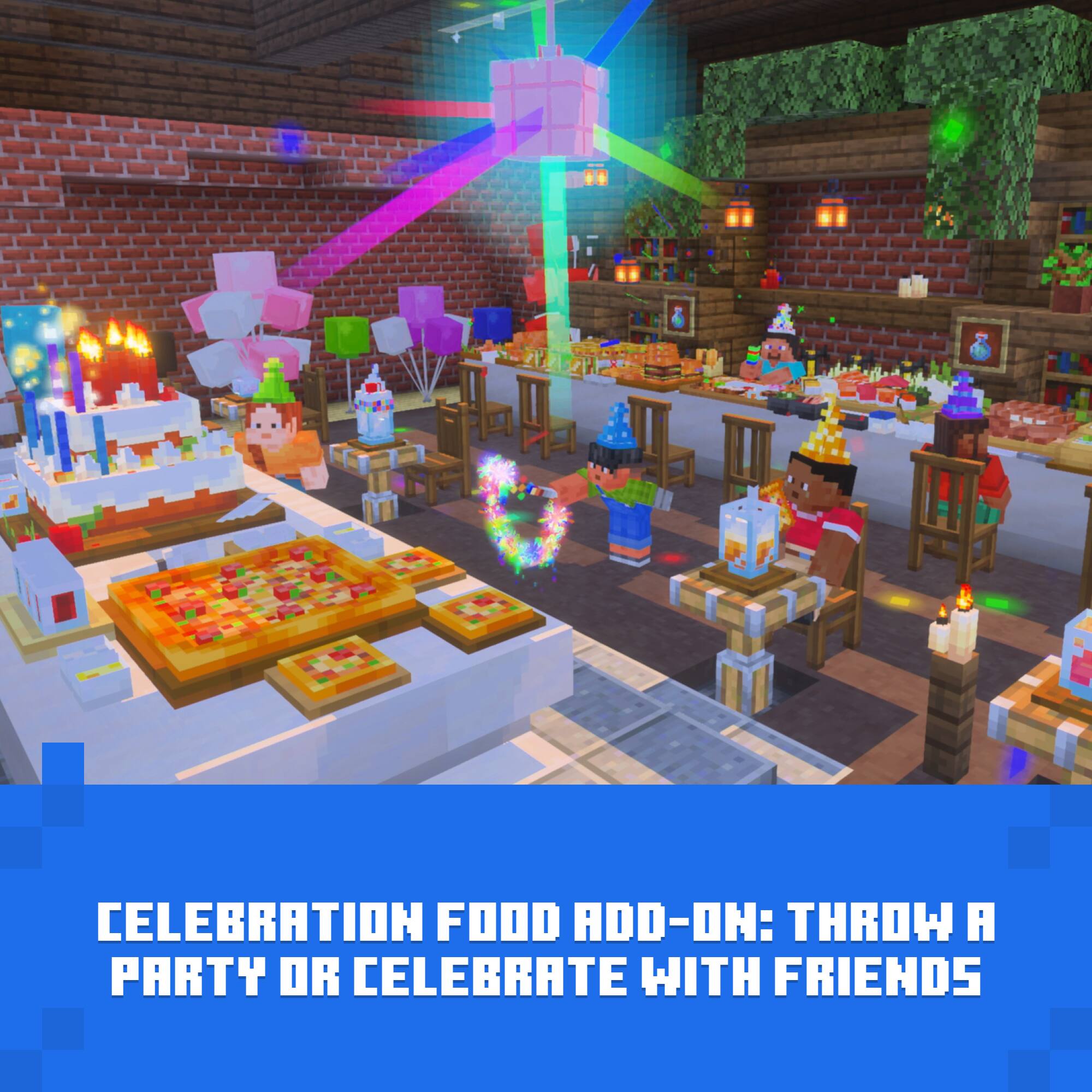 CELEBRATION FOOD ADD-ON: THROW A PARTY OR CELEBRATE WITH FRIENDS