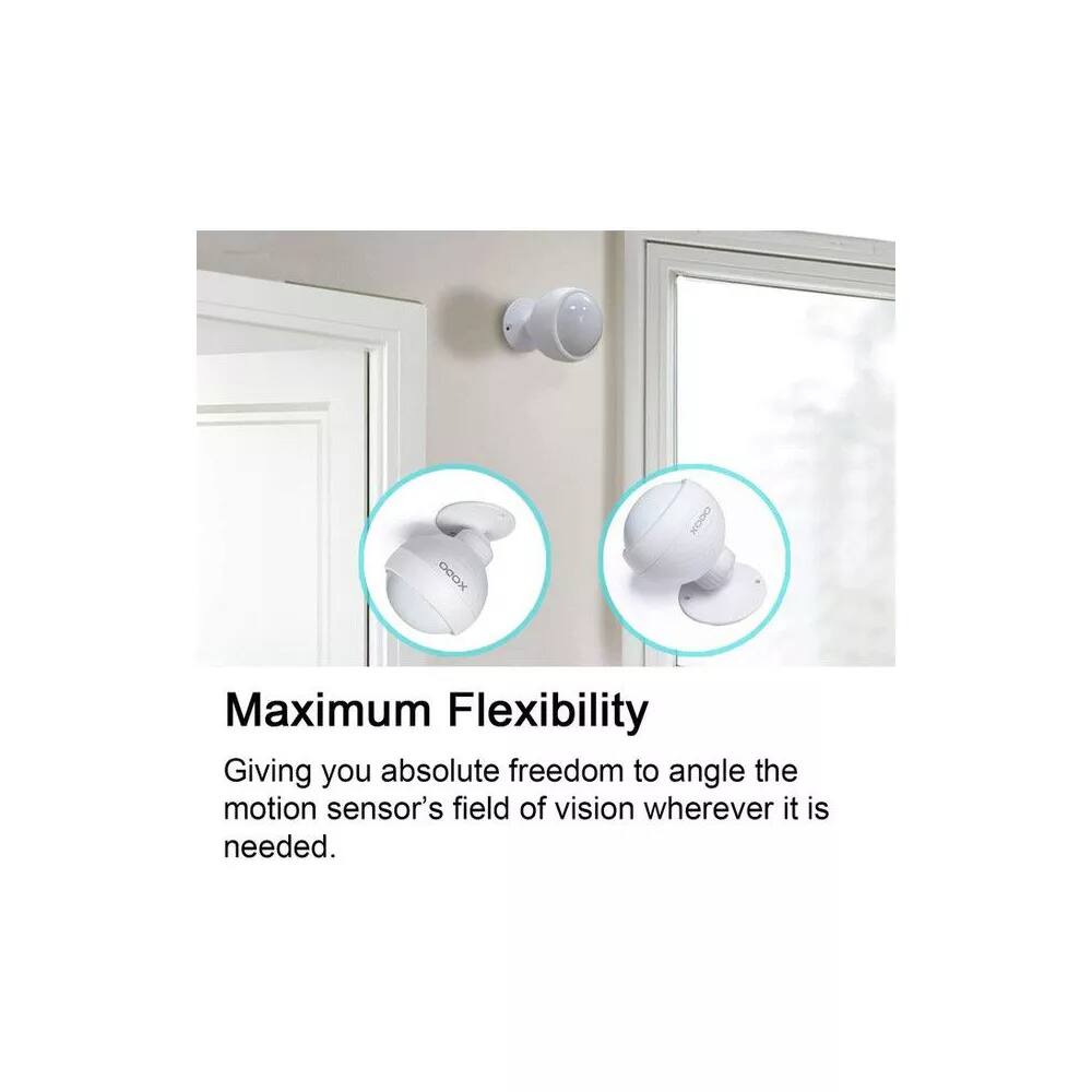 Maximum Flexibility

Giving you absolute freedom to angle the motion sensor's field of vision wherever it is needed.