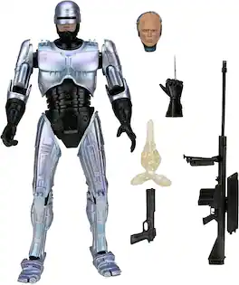 NECA - RoboCop Ultimate 7 Inch Action Figure | RoboCop - Silver