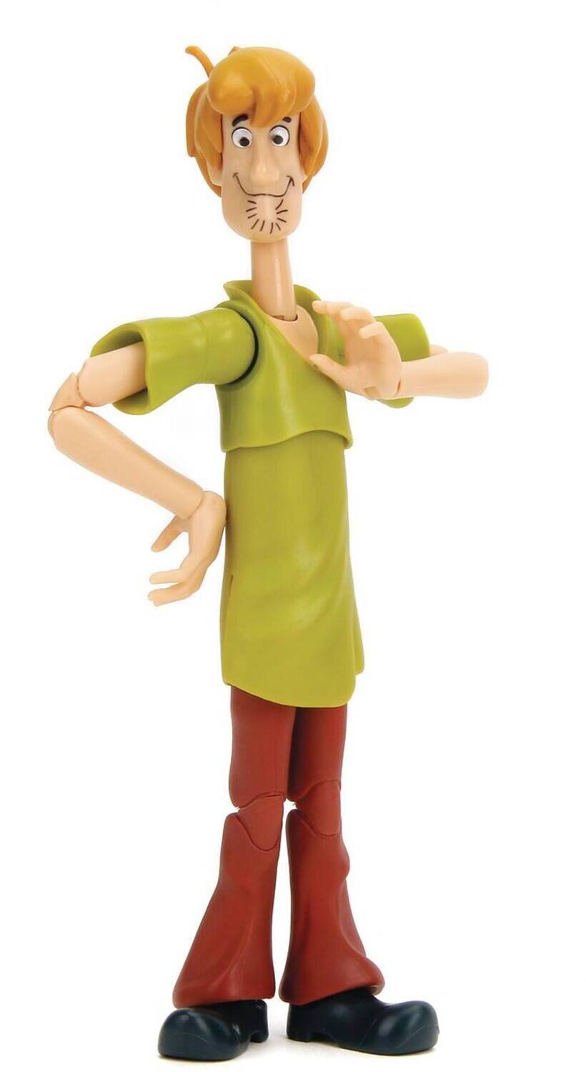 Front. Jada Toys - Jada Toys - Scooby Doo! Wave 1 - Shaggy 1:12 Action Figure  - COLLECTABLES - Multicolor.