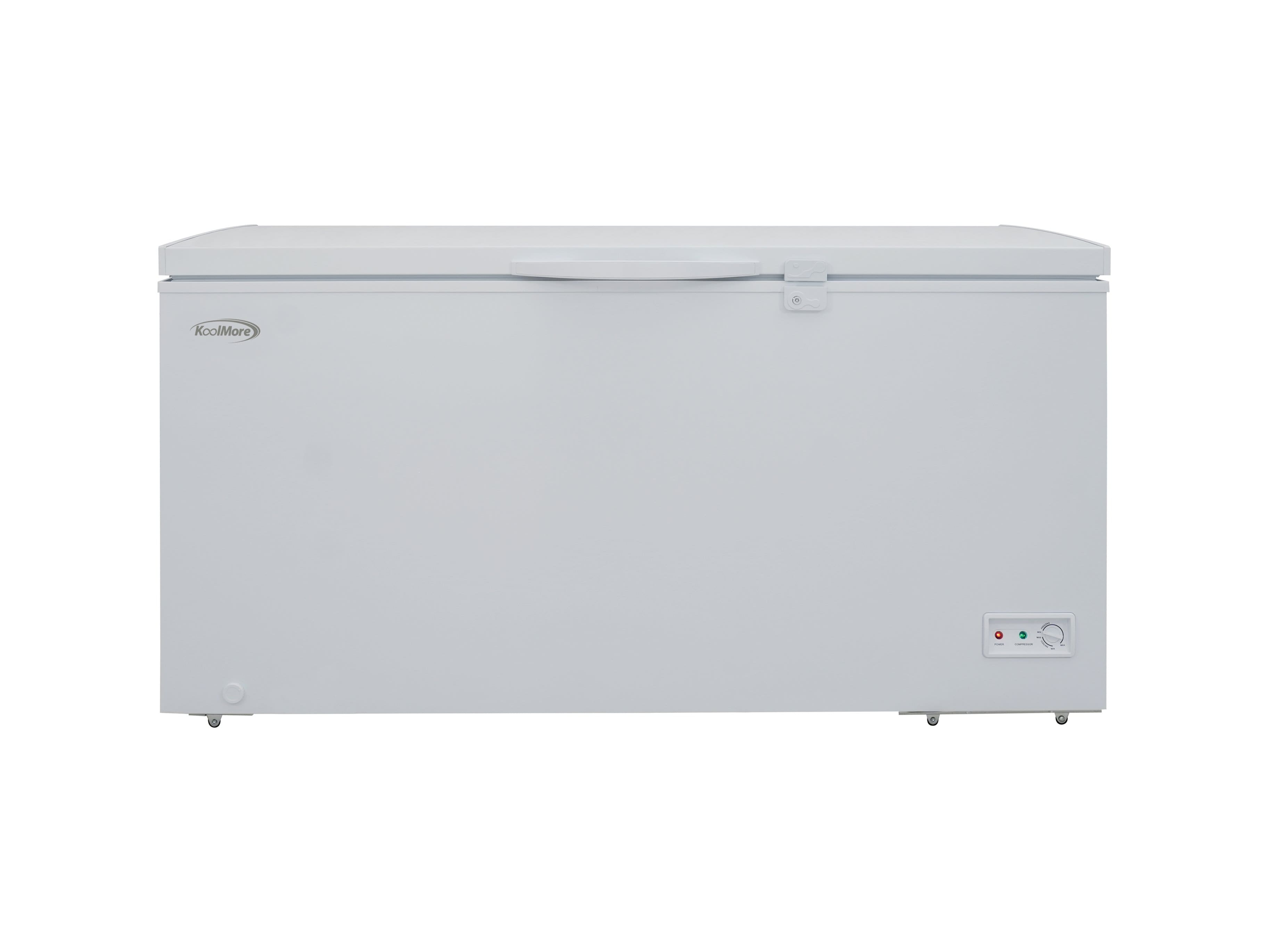 Front. Koolmore - 60 in. Commercial Chest Freezer 15.9 cu ft. SCF-16C - White.