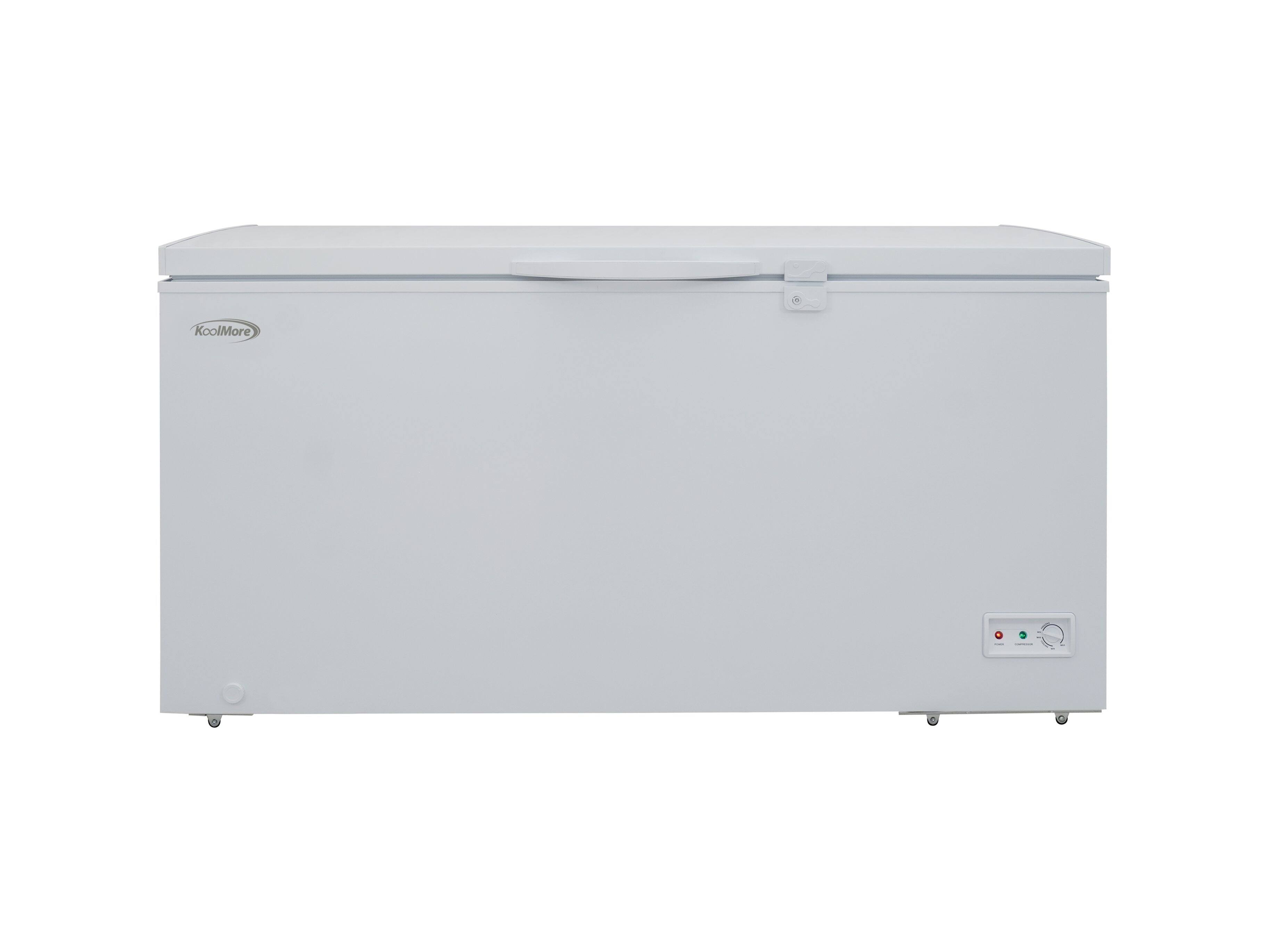 Front. Koolmore - 60 in. Commercial Chest Freezer 15.9 cu ft. SCF-16C - White.