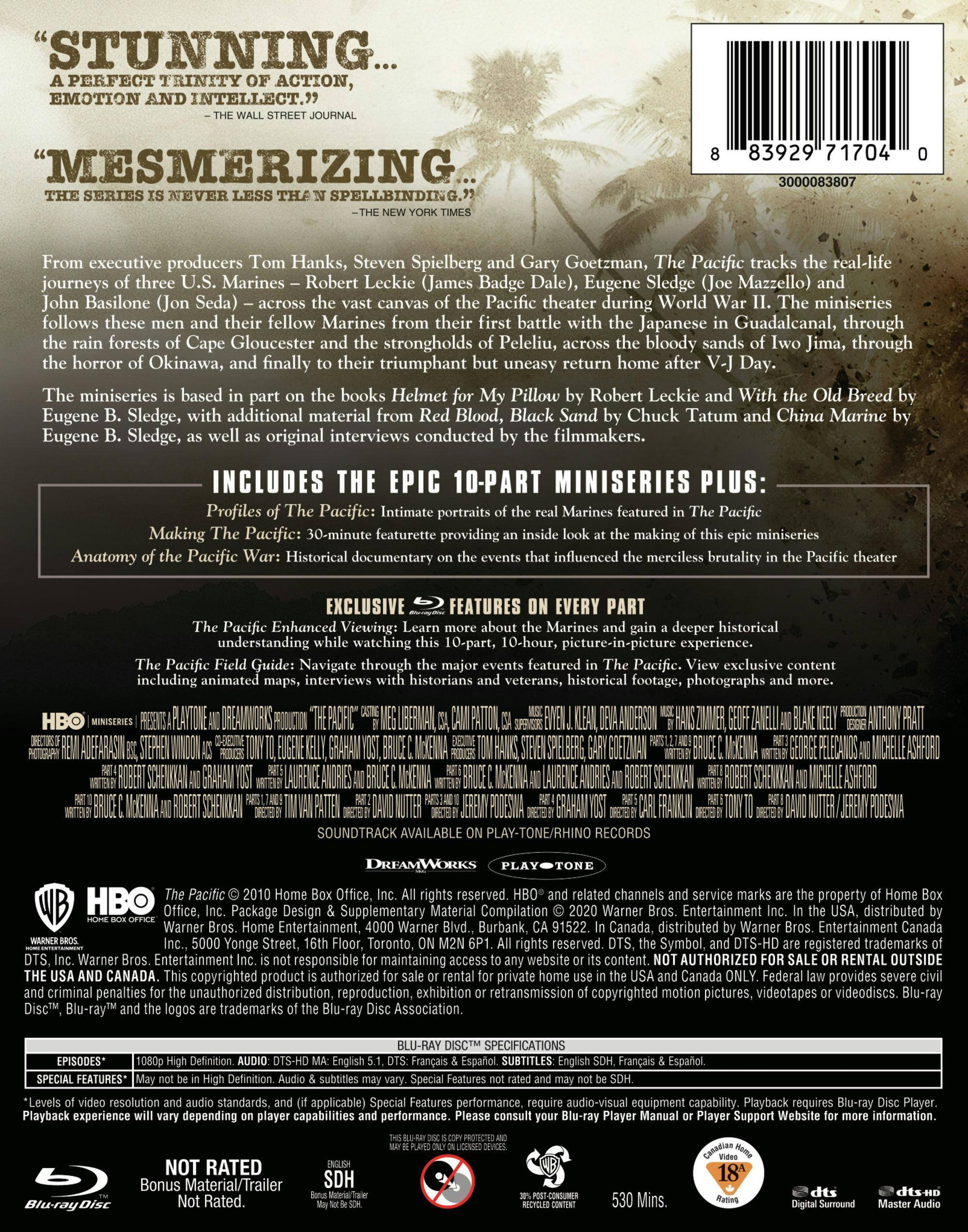 Angle. The Pacific (Box Set) [Blu-ray].