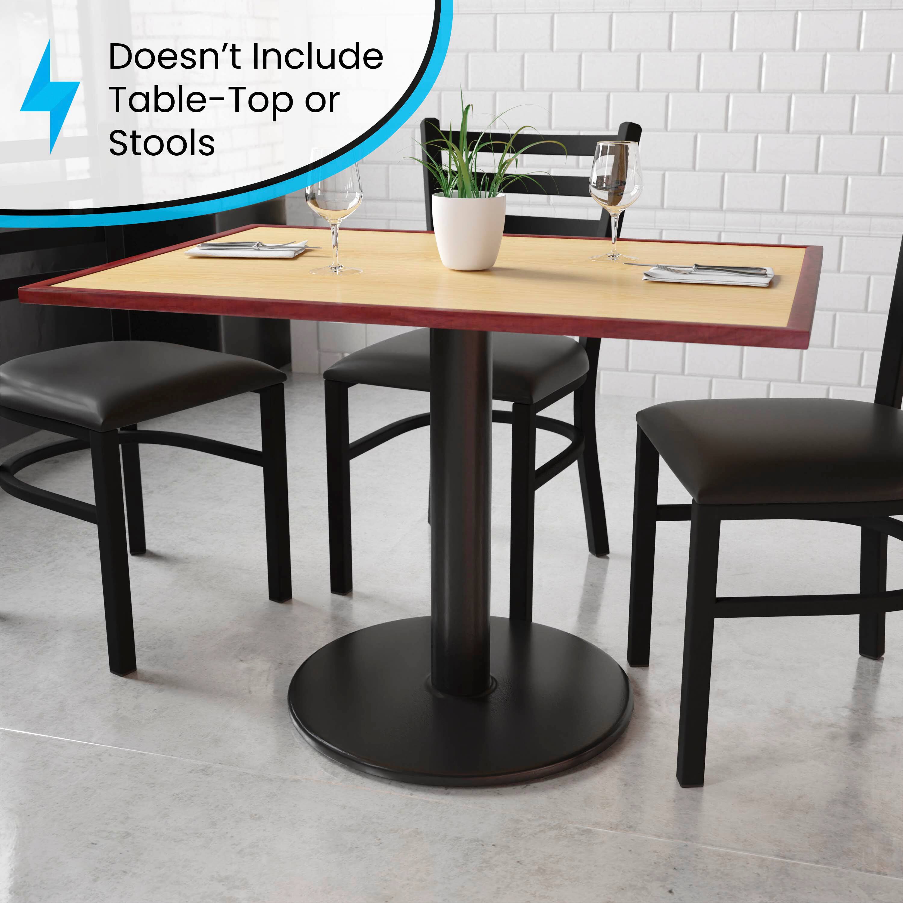 Doesn't Include Table-Top or Stools