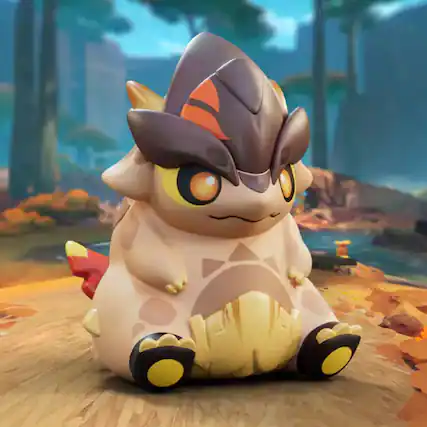 Front. HeyDolls - HeyDolls Genshin Impact Saurian Companion Tepetlisaurus Figure.