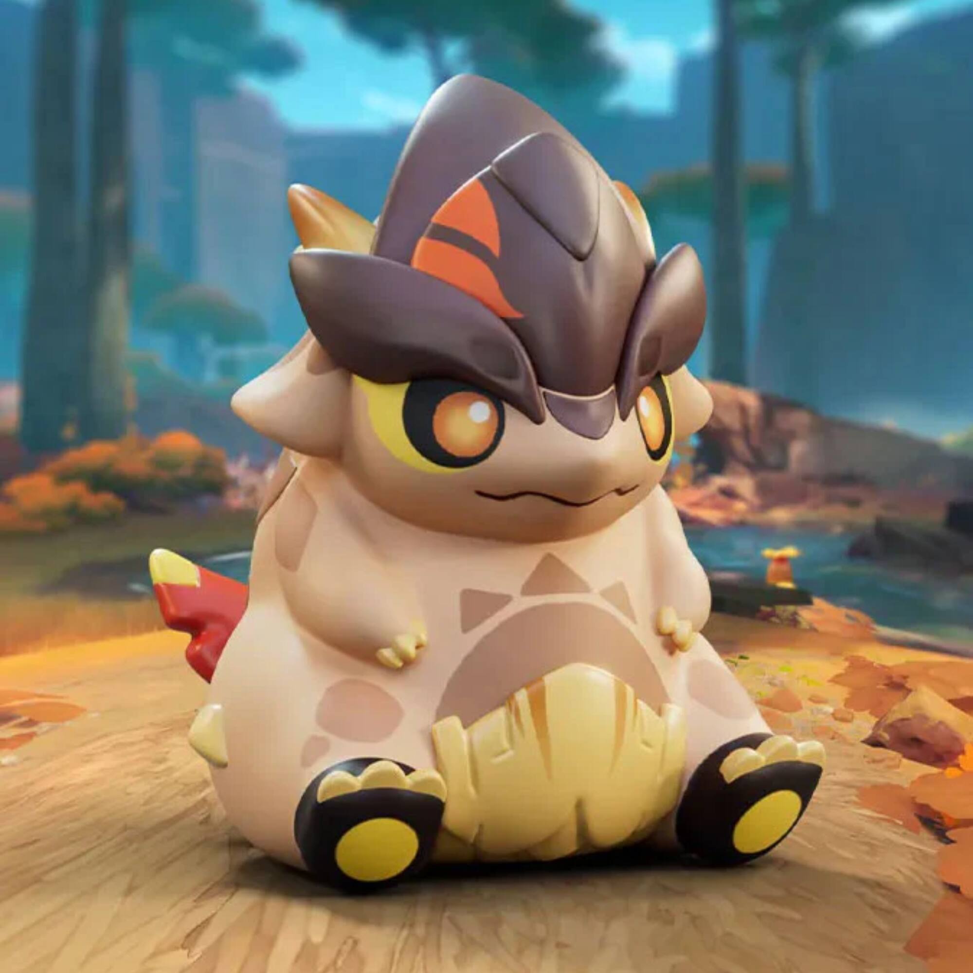 Front. HeyDolls - HeyDolls Genshin Impact Saurian Companion Tepetlisaurus Figure.