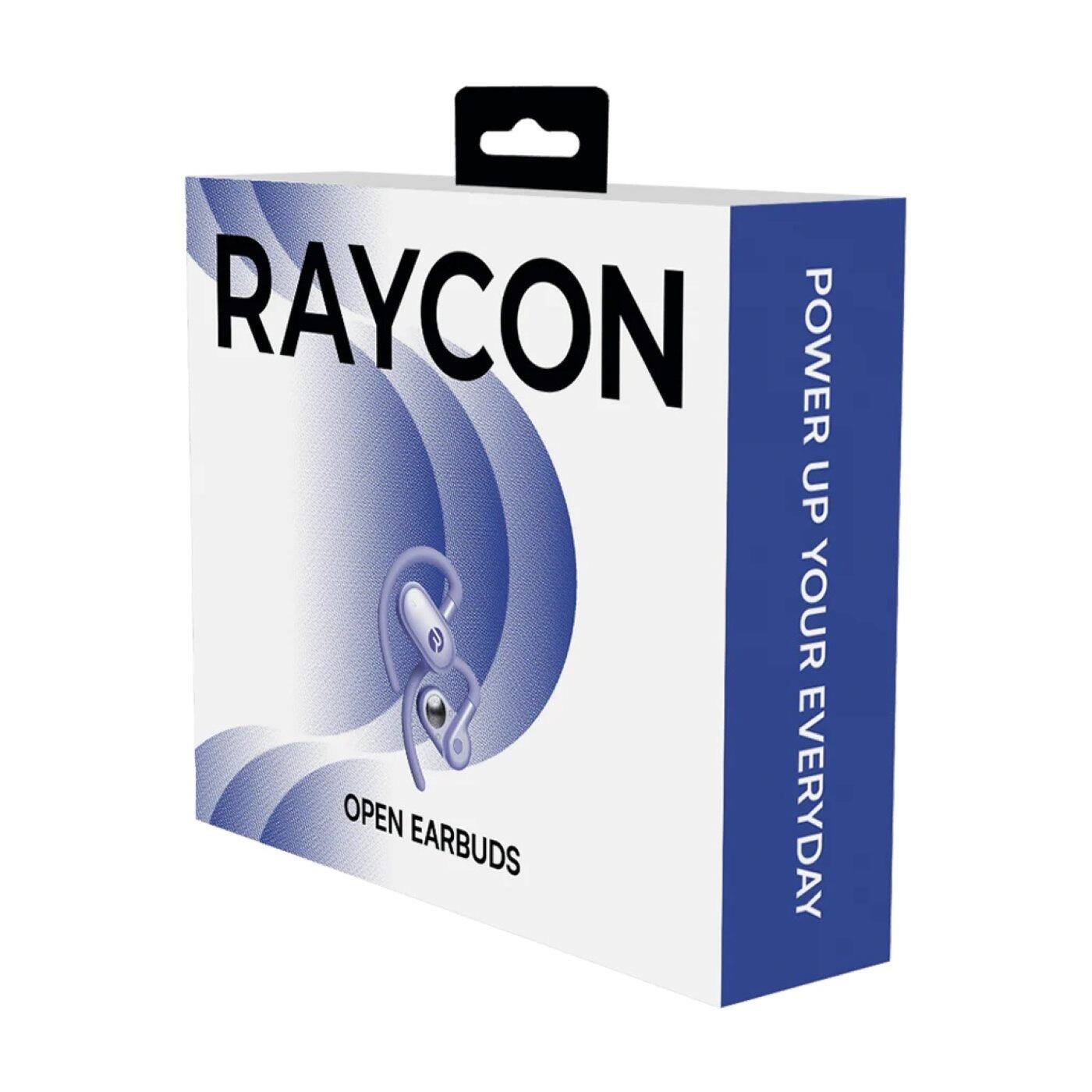 "Power Up Your Everyday with Raycon Open Earbuds."