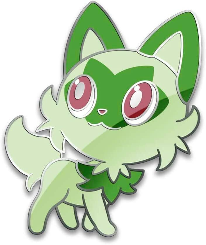 Alt View 3. Pokémon - Pokemon TCG: Paldea Pin Collection - Sprigatito.