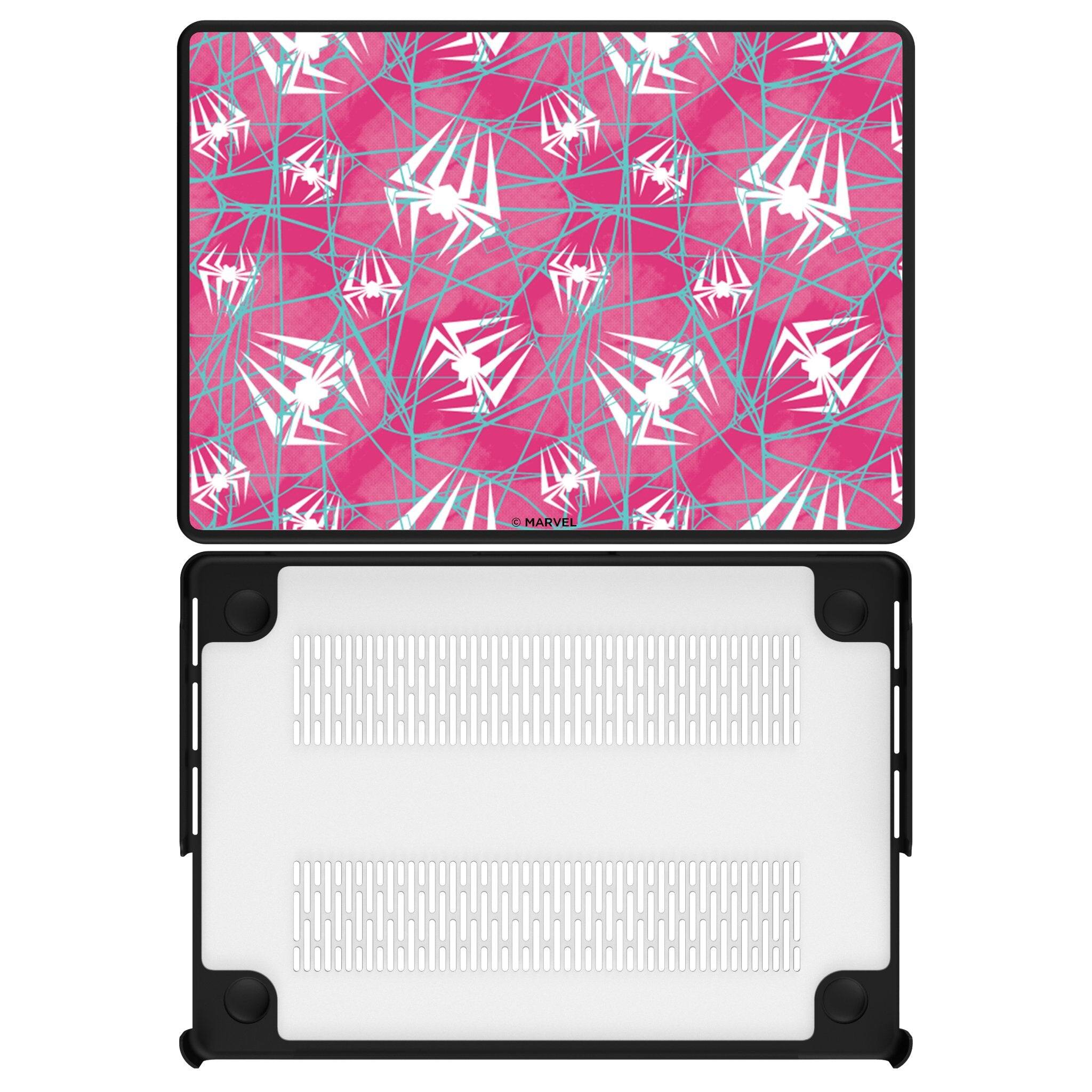 Keyscaper - Marvel Pattern Laptop Case - Apple MacBook Pro (13-inch, 2020) - Spider-Gwen
