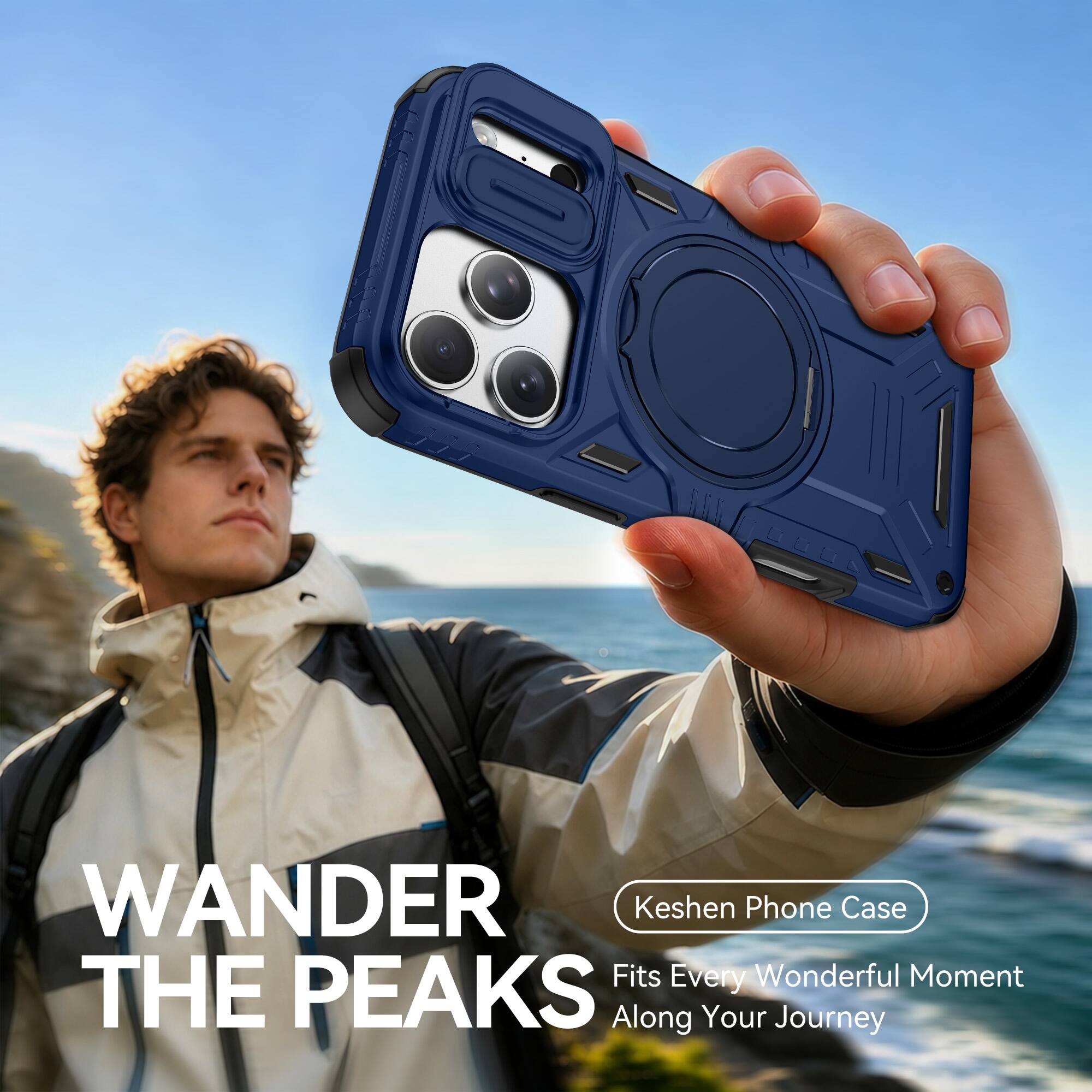 WANDER THE PEAKS  
Keshen Phone Case  
Fits Every Wonderful Moment Along Your Journey