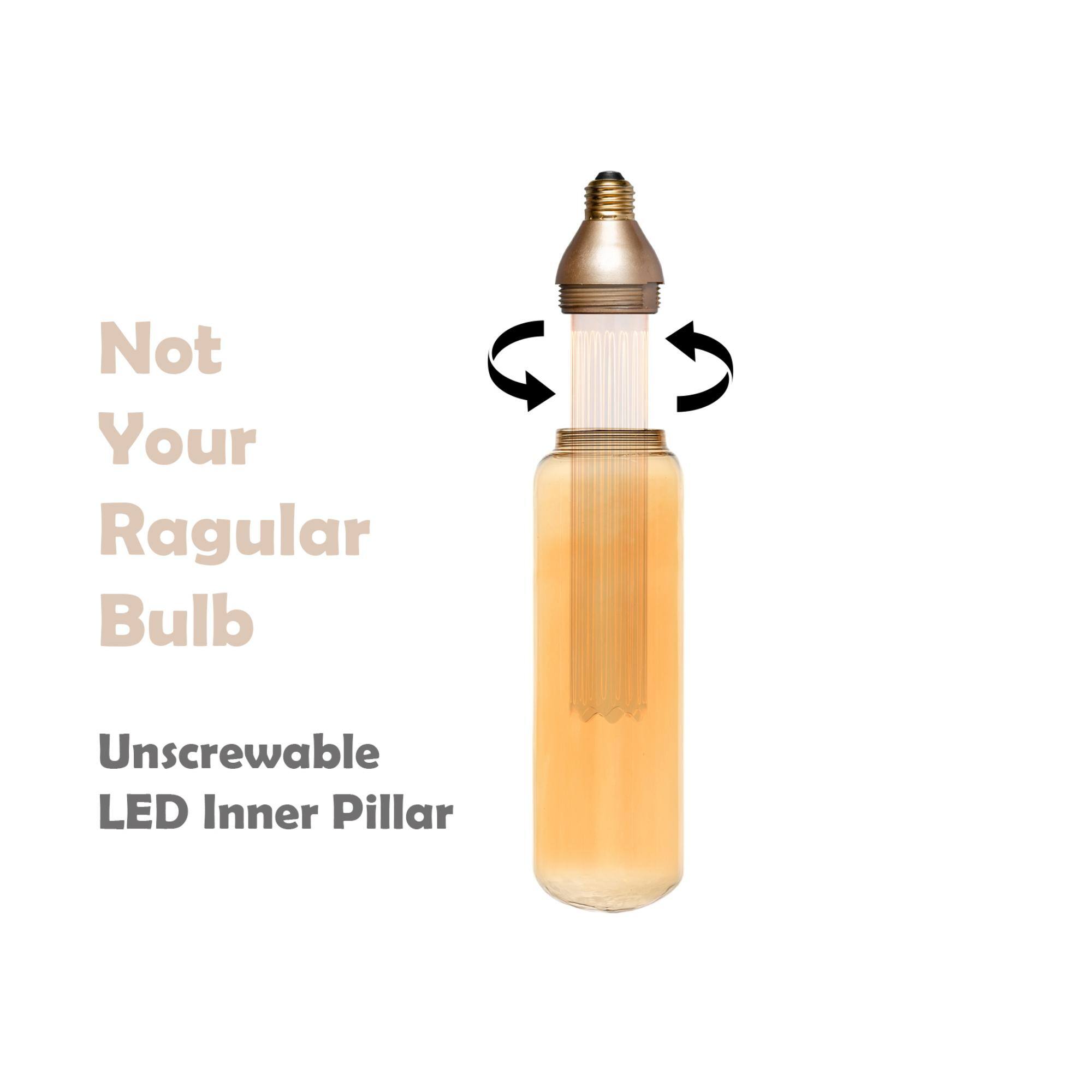 Not Your Ragular Bulb
Unscrewable LED Inner Pillar