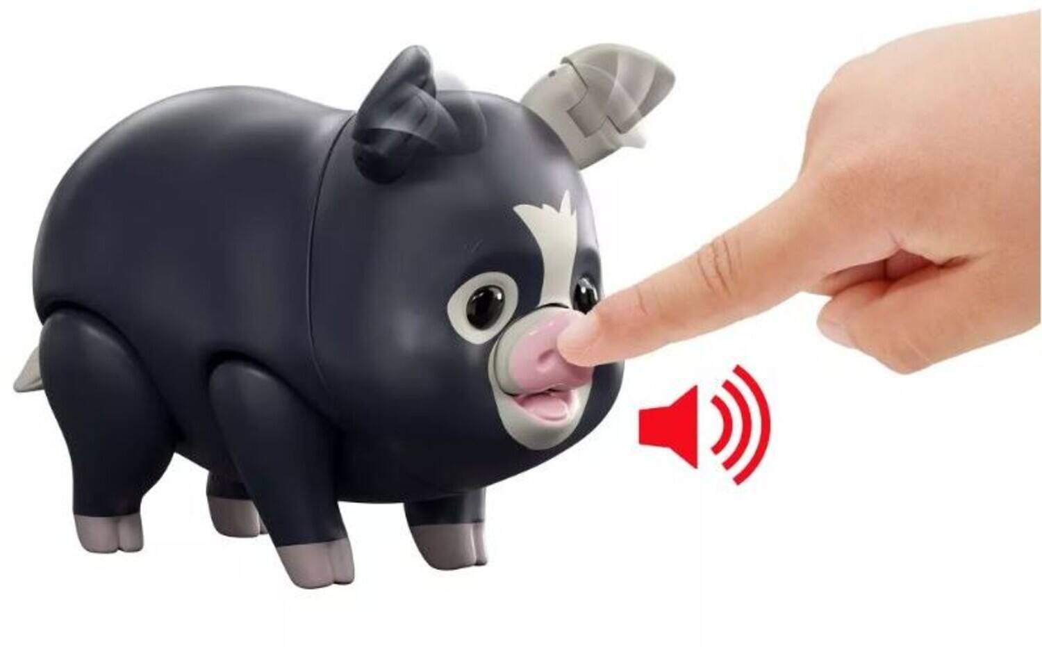 Alt View 4. Mattel - Pixar Toy Story 5: Lil' Partner Blaze's Pet Pig Figure with Sounds   - COLLECTIBLES - Multicolor.