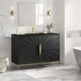 Awaken Bathroom Vanity Basin Included by Modway - Black Black