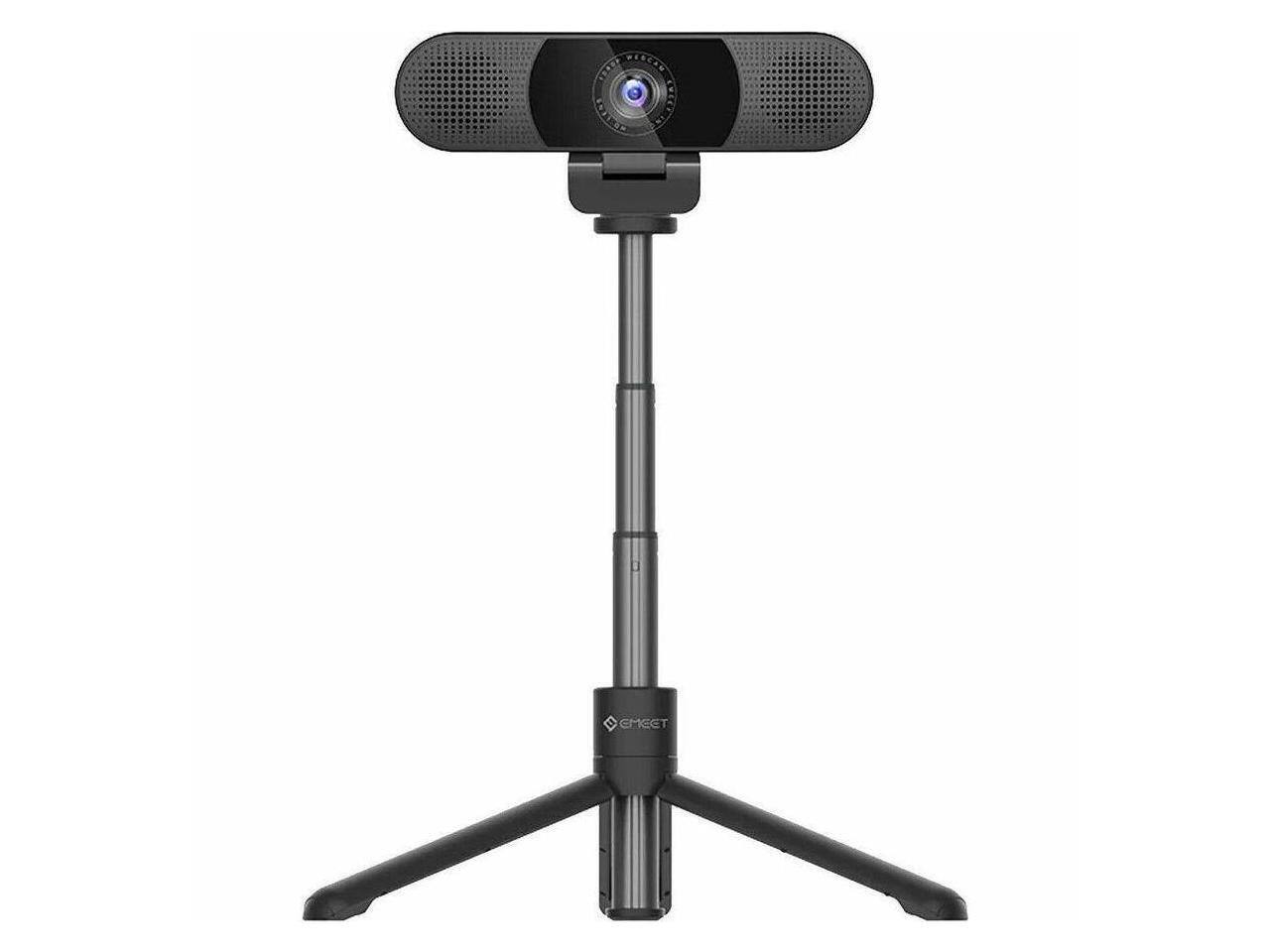 EMEET C980 Pro 4K 3 in 1 Webcam with 4K Lens, Noise Reduction Mics