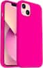 Front. Ornarto - ORNARTO Shockproof Liquid Silicone Designed for iPhone 13 Case Anti-Shock Cover Drop Protection 6.1inch-Hot Pink - Hot Pink.