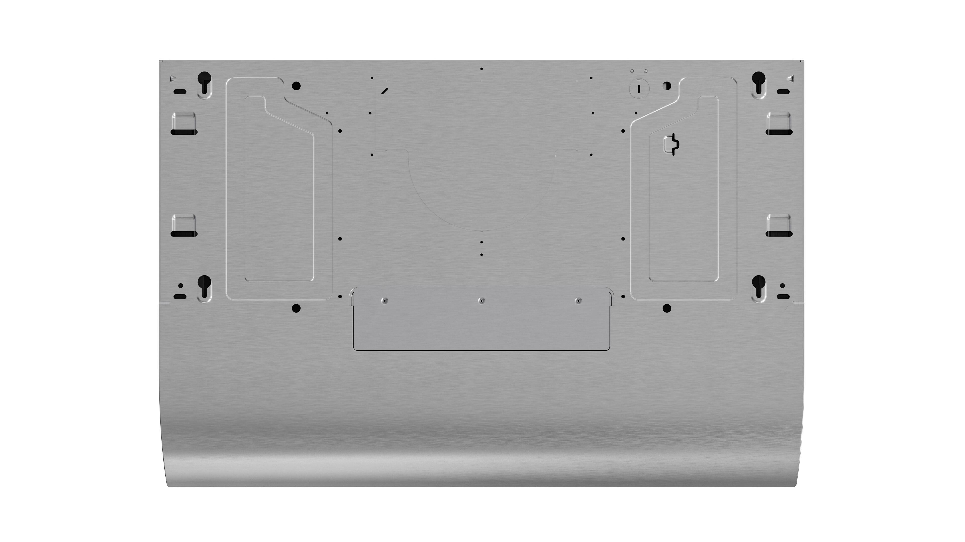 Alt View 5. Broan - Broan-NuTone 30-Inch Under Cabinet Range Hood, ENERGY STAR, 350 Max Blower CFM, Stailess Steel - Stainless Steel.