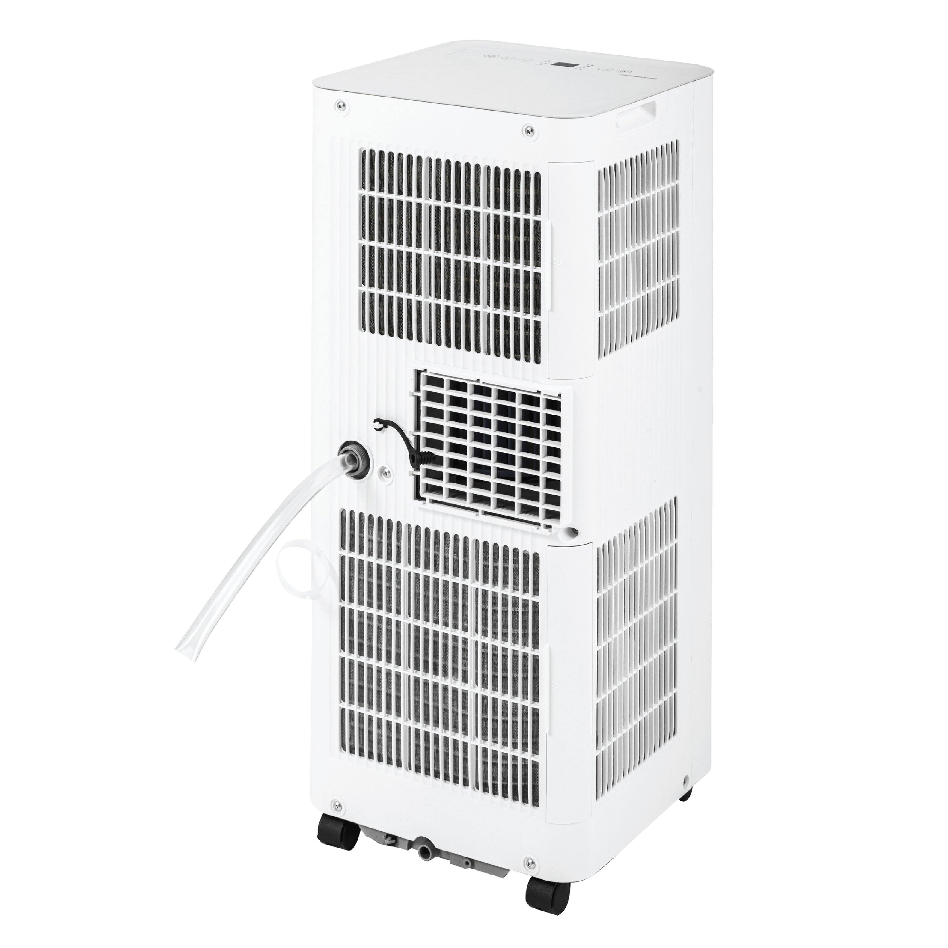 Alt View 6. Keystone - 8,500 BTU ASHRAE/5,000 BTU DOE Portable Air Conditioner with Remote - White.