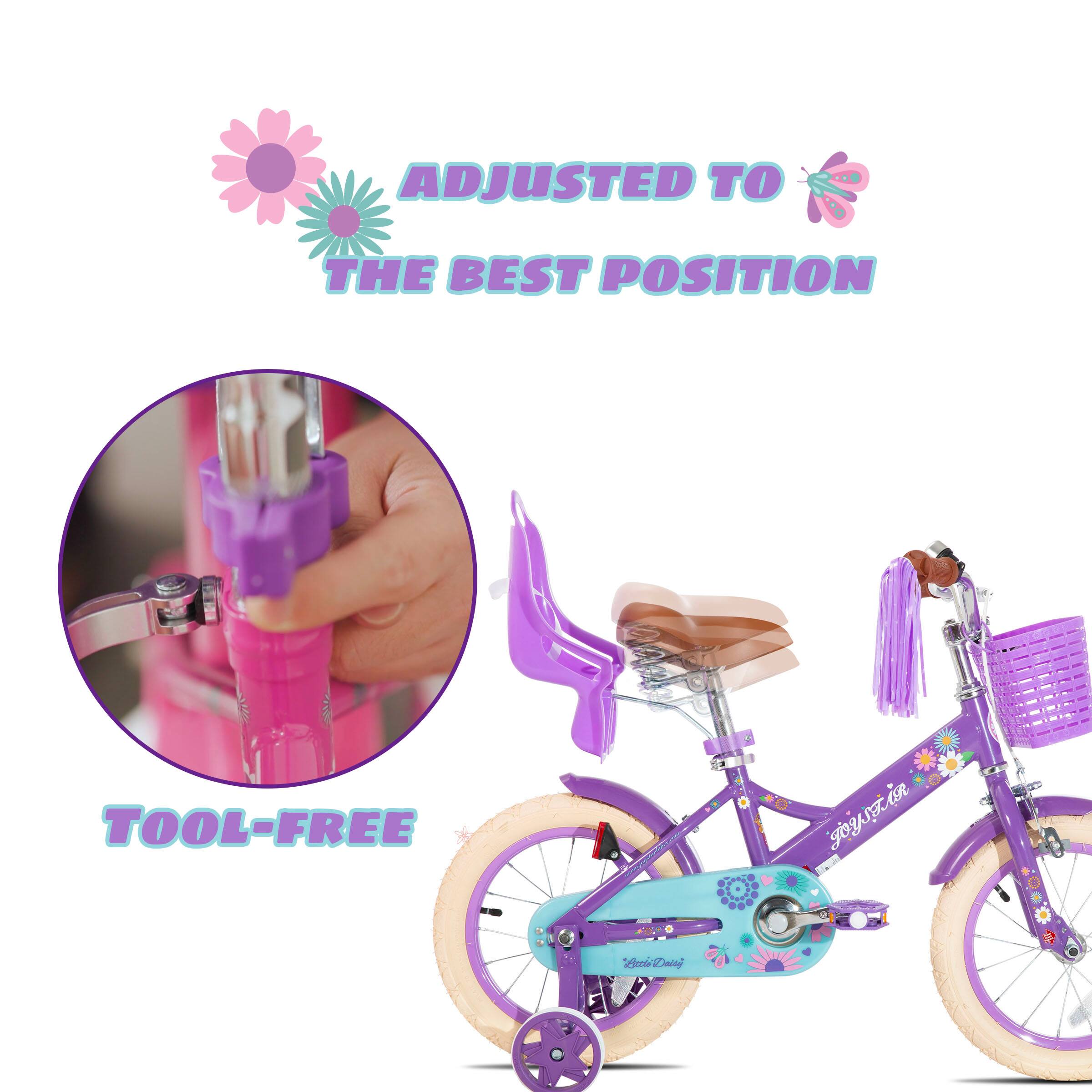 ADJUSTED TO THE BEST POSITION TOOL-FREE