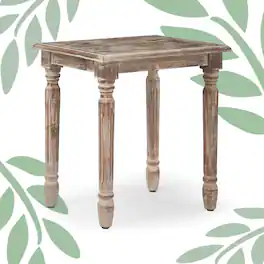 Finch - Rothko Side Table - Distressed Natural