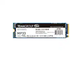 Team Group - MP33 M.2 2280 2TB PCIe 3.0 x4 with NVMe 1.3 3D NAND Internal Solid State Drive (SSD) TM8FP6002T0C101
