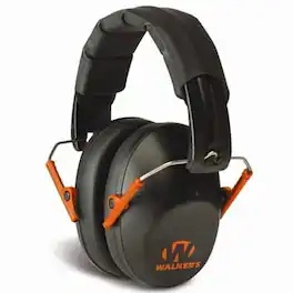 Walker’s - Walker's Pro/Low Profile Folding Muff - Black/Orange