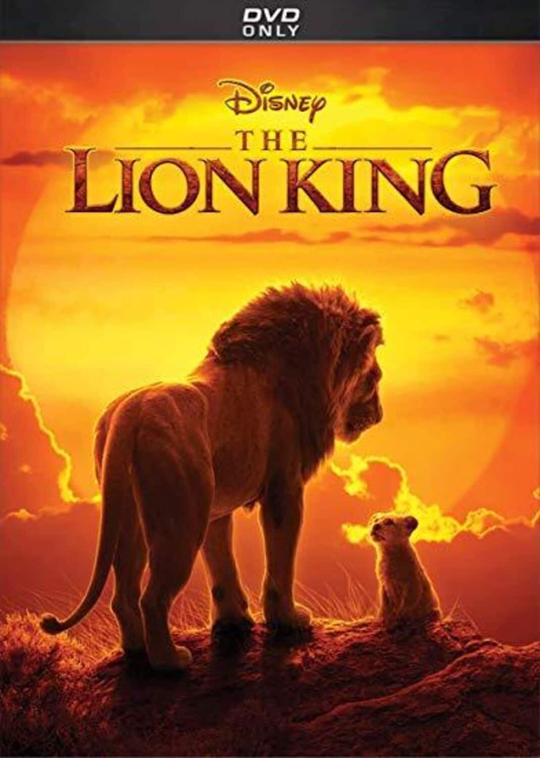 Front. The Lion King   - DVD.