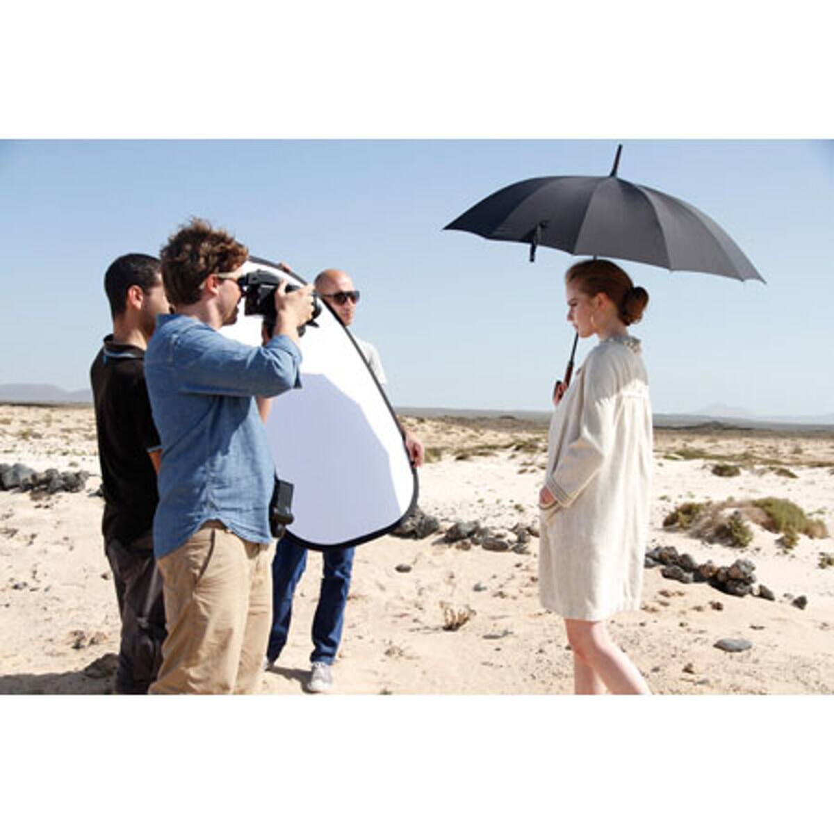 Alt View 1. Profoto - Profoto 31.49" / 80cm Medium Collapsible Reflector, White/Silver.