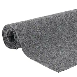 QPower - Speaker Box Carpet, 72" x 72" Fabric Sheet for Car Audio Builds - Charcoal
