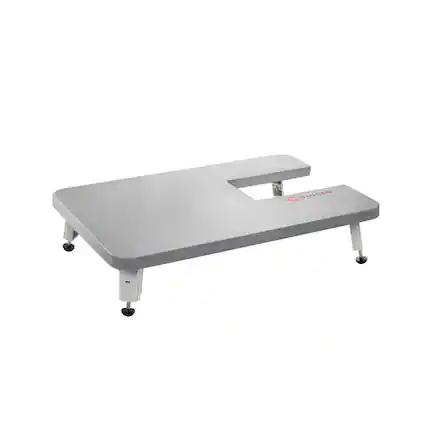 Front. Singer - Singer 250051596 Heavy Duty Extension Table for Mechanical HD Machines - Gray.