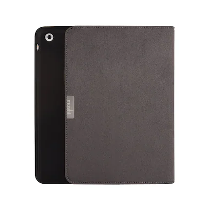 Front. Moshi - Moshi Concerti Portfolio Case for iPad Mini 1/2/3 (A1432, A1454, A1455, A1489, A1490, A1491, A1599, A1600) - Falcon Gray - Falcon Gray.