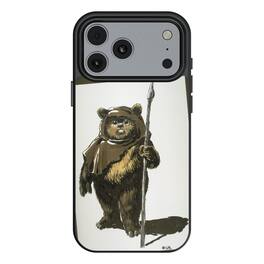 Keyscaper - Star Wars: Return of the Jedi Portrait MagSafe Compatible Phone Case - Apple iPhone 17 Pro Max - Ewok
