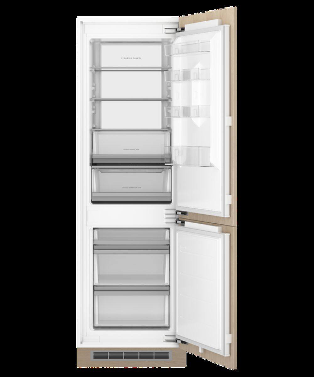 Alt View 13. Fisher & Paykel - Built-in 9.5 Cu. Ft. Smart Bottom Mount Refrigerator - Panel Ready.