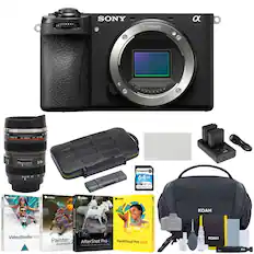 SONY E-mount
- E-mount
- 24-105mm 1:4 IS USM
- 24-105mm
- 24-35 50 70
- 64GB
- VideoStudio 2020
- Painter essentials
- AfterShot Pro 3
- PaintShop Pro 2022