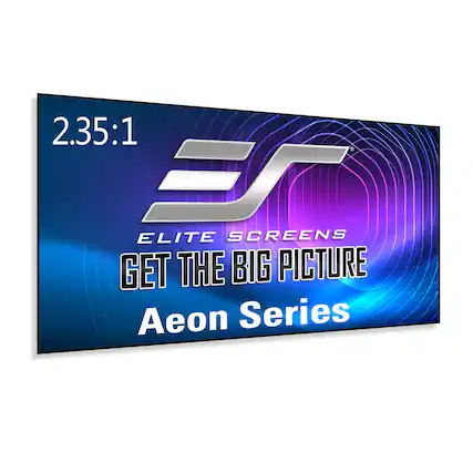 2.35:1
ELITE SCREENS
GET THE BIG PICTURE
Aeon Series