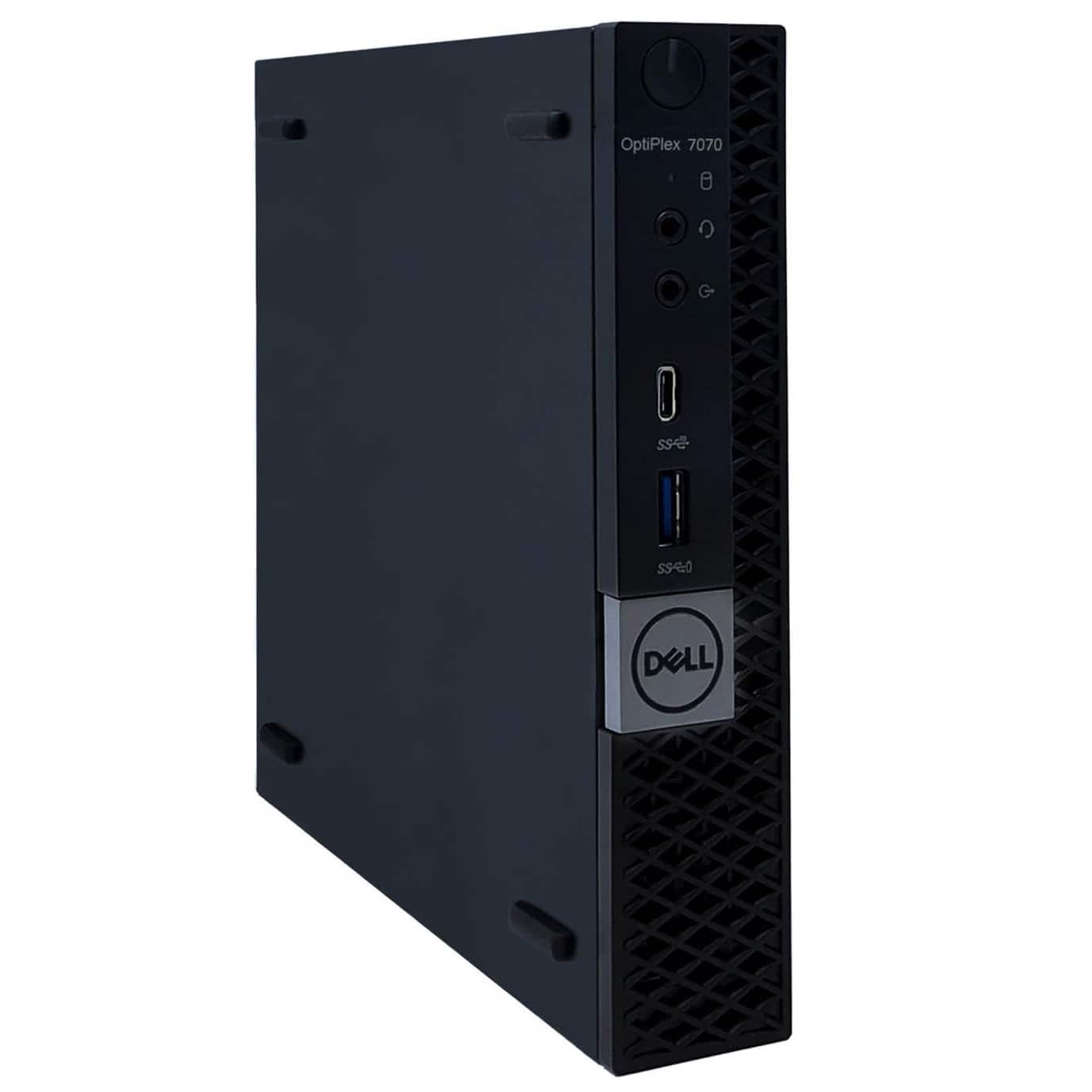Dell Refurbished Excellent Optiplex 7070 Micro Desktop PC, Intel