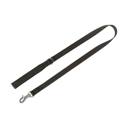 Front. PET MARVEL - PET MARVEL Adjustable 4 FT Stylish Dog Leash Neoprene Padded Handle 3/4" Width, Grey L - Grey.