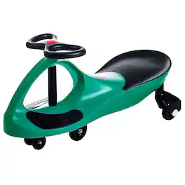 Lil Rider - Wiggle Car for Ages 3 and Up - Twist, Wiggle, and Go (Green)
